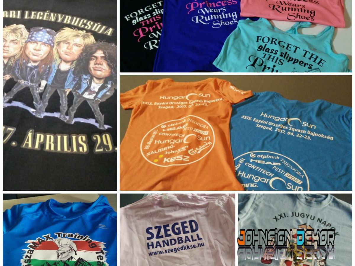 Egyedi póló készítés